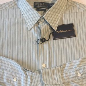 NWT $165 Polo Ralph Lauren Mint Green Stripe XL